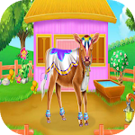 Cover Image of Download Little cow care games  APK