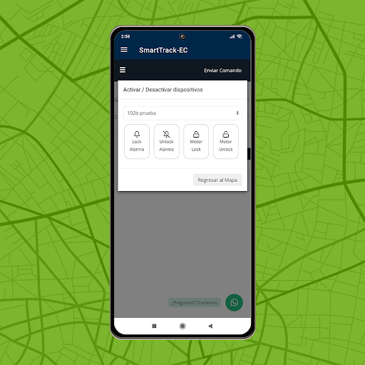 Android application Smart-Track EC screenshort