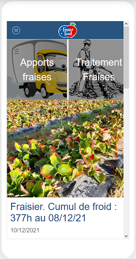 Android application CRP France Food screenshort
