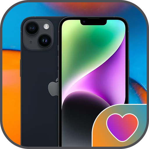 Launcher of iPhone 14 Theme logo