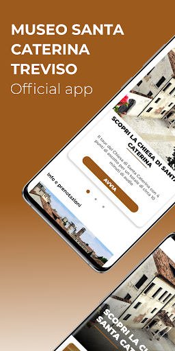 Android application Santa Caterina Museum Treviso screenshort