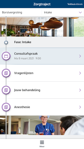 Mijn Velthuis Kliniek Screen 2