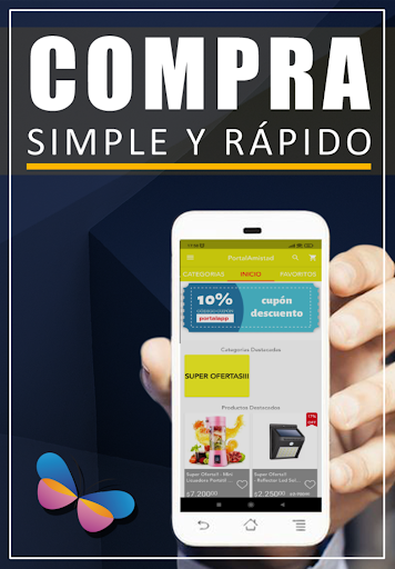 Android application PortalAmistad screenshort