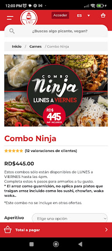 Yao Asian Cuisine Screen 2