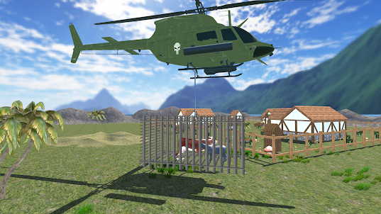 Helicopter Rescue Farm Animals