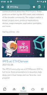 IPFS Lite 2.7.2 APK screenshots 1