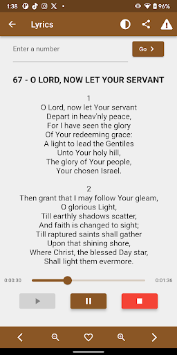 SDA Hymnal with music Screen 3
