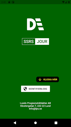 Android application SSRS Jour screenshort