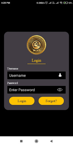 Android application Wealthrium screenshort