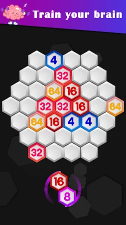 Game screenshot Hex Merge Puzzle Hexagon Block apk download