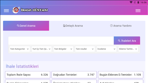 İhale Dünyası Mobil