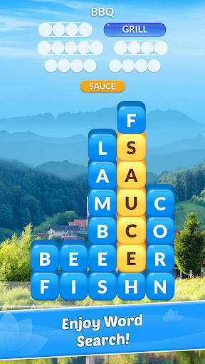 Android application Word Town: Find Words & Crush! screenshort