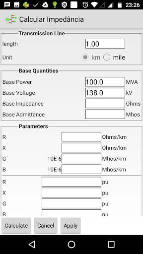 SEPSolver - Power Flow Calculation