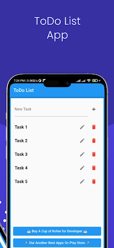 ToDo List App Screen 3