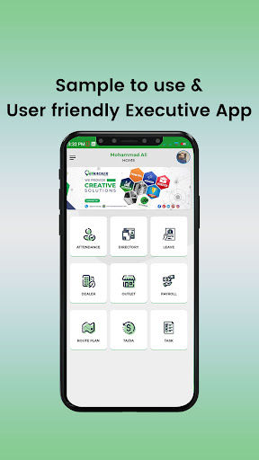 Android application Etracker Executive screenshort