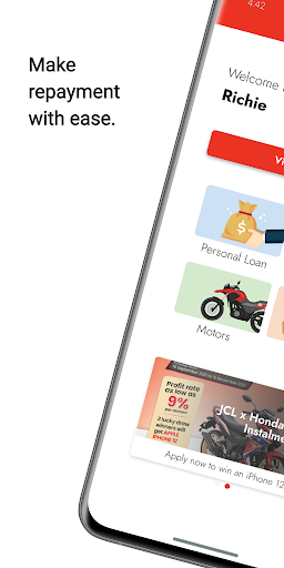 Android application J-CLicks screenshort