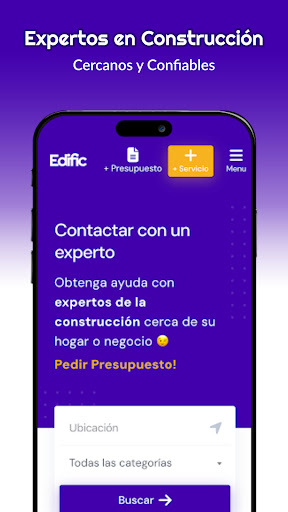 Android application Edific screenshort