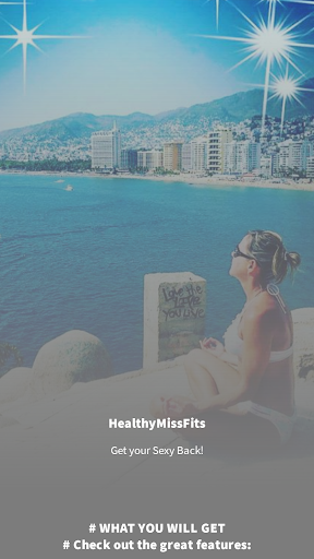 Android application HealthyMissFits screenshort