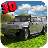4x4 off road Rally Hummer SUV icon