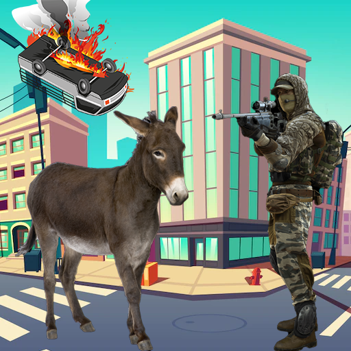 Donkey City Rampage Simulator  Icon