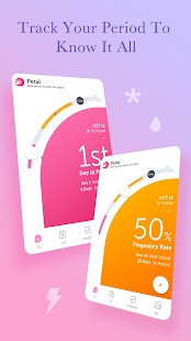 Period Tracker Petal, Period & Ovulation Calendar