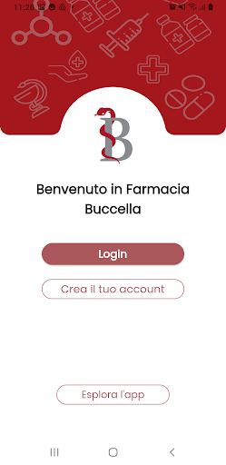 Android application Farmacia Buccella screenshort
