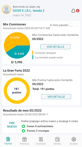 Mis Comisiones Bitel Screen 2