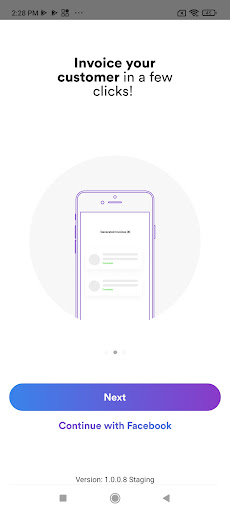 Upmesh Seller App Screen 2
