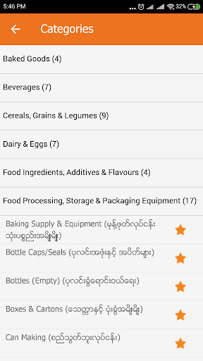 FoodIndustry Directory Screen 3