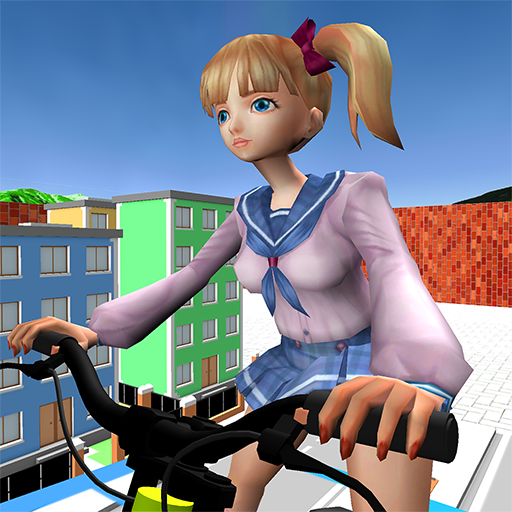 School Girl BMX Racing Sim