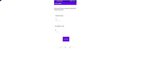Android application proteinaXdia screenshort
