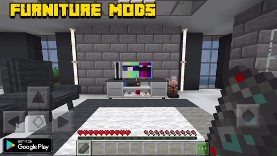 Furniture Mod for Minecraft PE MCPE Screenshot