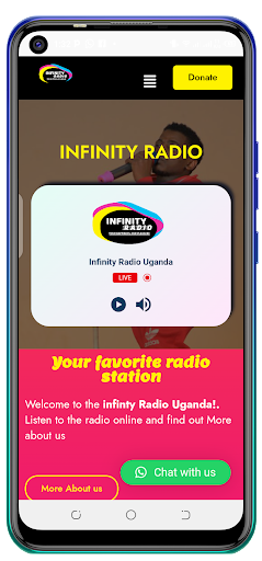 Android application INFINITY RADIO screenshort