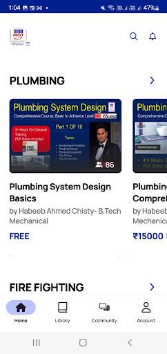 Android application SM Techno Training Services screenshort