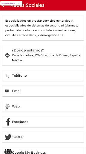 SED SEGURIDAD Screen 2