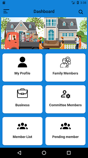 SLPSVapi Community App Screen 2
