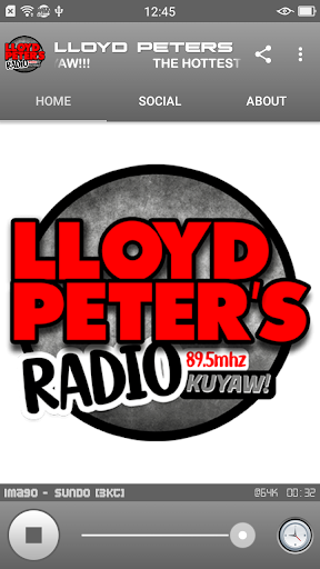 LLOYD PETERS RADIO Screen 2