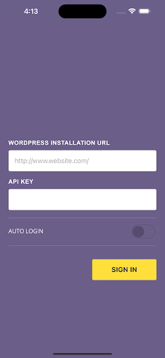 HS Check-In Screen 2