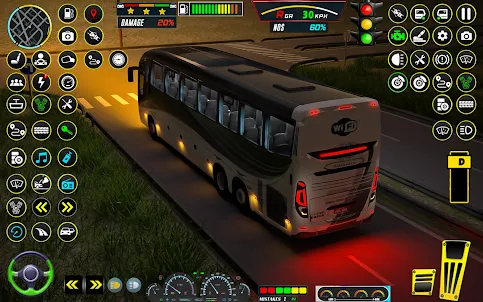 simulador de ônibus offroad