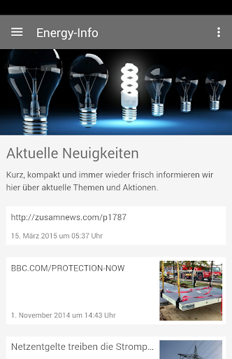 Android application Wrobel-Energy screenshort