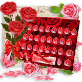 Red Rose Flower Keyboard Theme icon