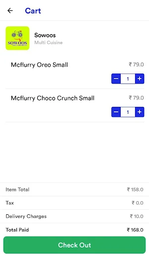 Sowoos: Online Food Delivery App Tirunelveli screenshot 2