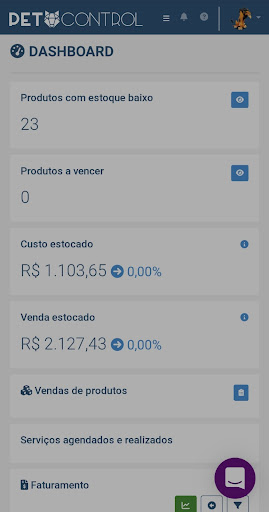 Petcontrol Sistema de Pet shop Screen 2