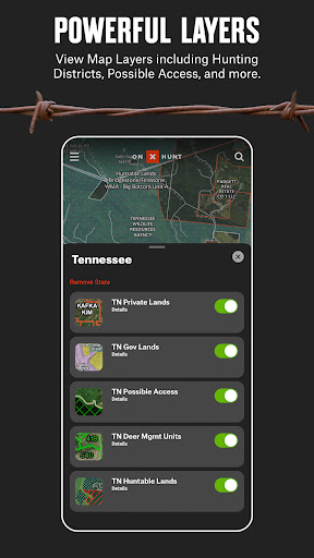 onX Hunt: GPS Hunting Maps screenshot