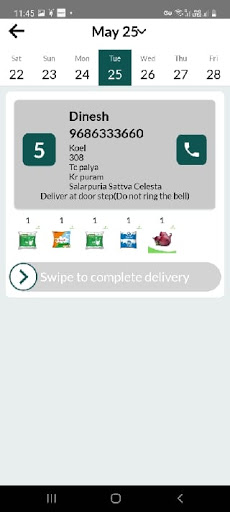 Getfresh Delivery Partner Screen 3