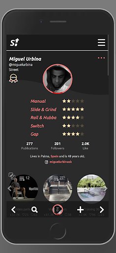 Android application Skate Hype screenshort