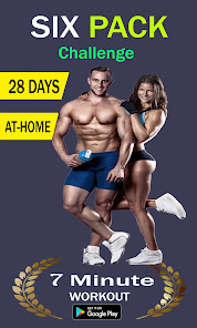 Screenshot 1 Six Pack Challenge 28 Days android