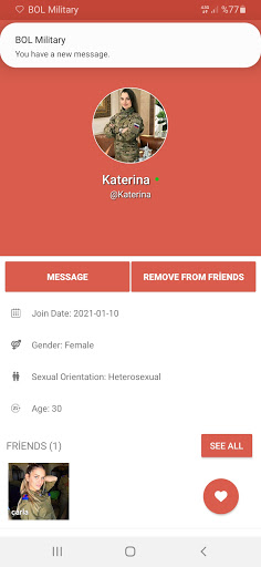Military Dating Site - BOL Screenshot 3 - AppWisp.com