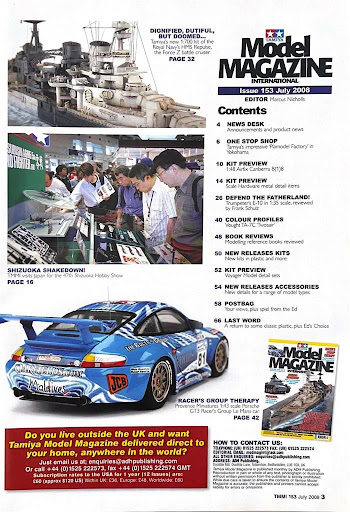 Screenshot of Tamiya Model Magazine Int.