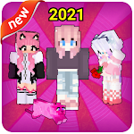 Cover Image of Télécharger Girls Skins For Minecraft PE 2021 1.2 APK